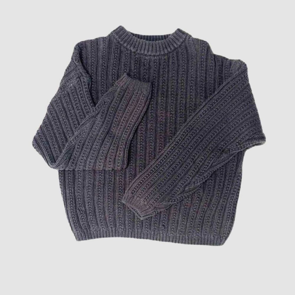 Universal Thread Chunky Cable Knit Gray Sweater Size S